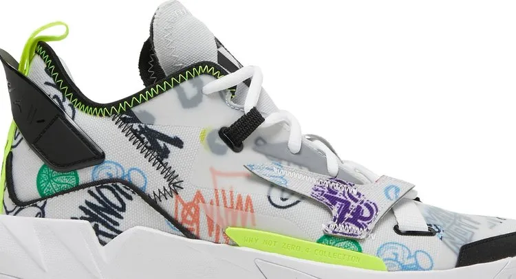 Jordan Why Not Zer0.4 Graffiti sneakers, white