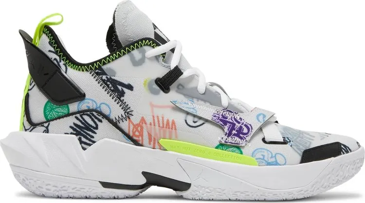 Jordan Why Not Zer0.4 Graffiti sneakers, white