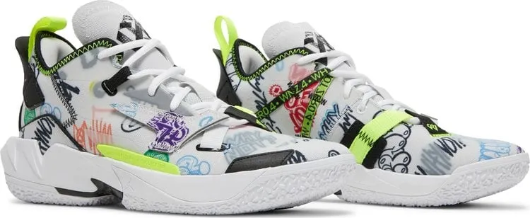 Jordan Why Not Zer0.4 Graffiti sneakers, white