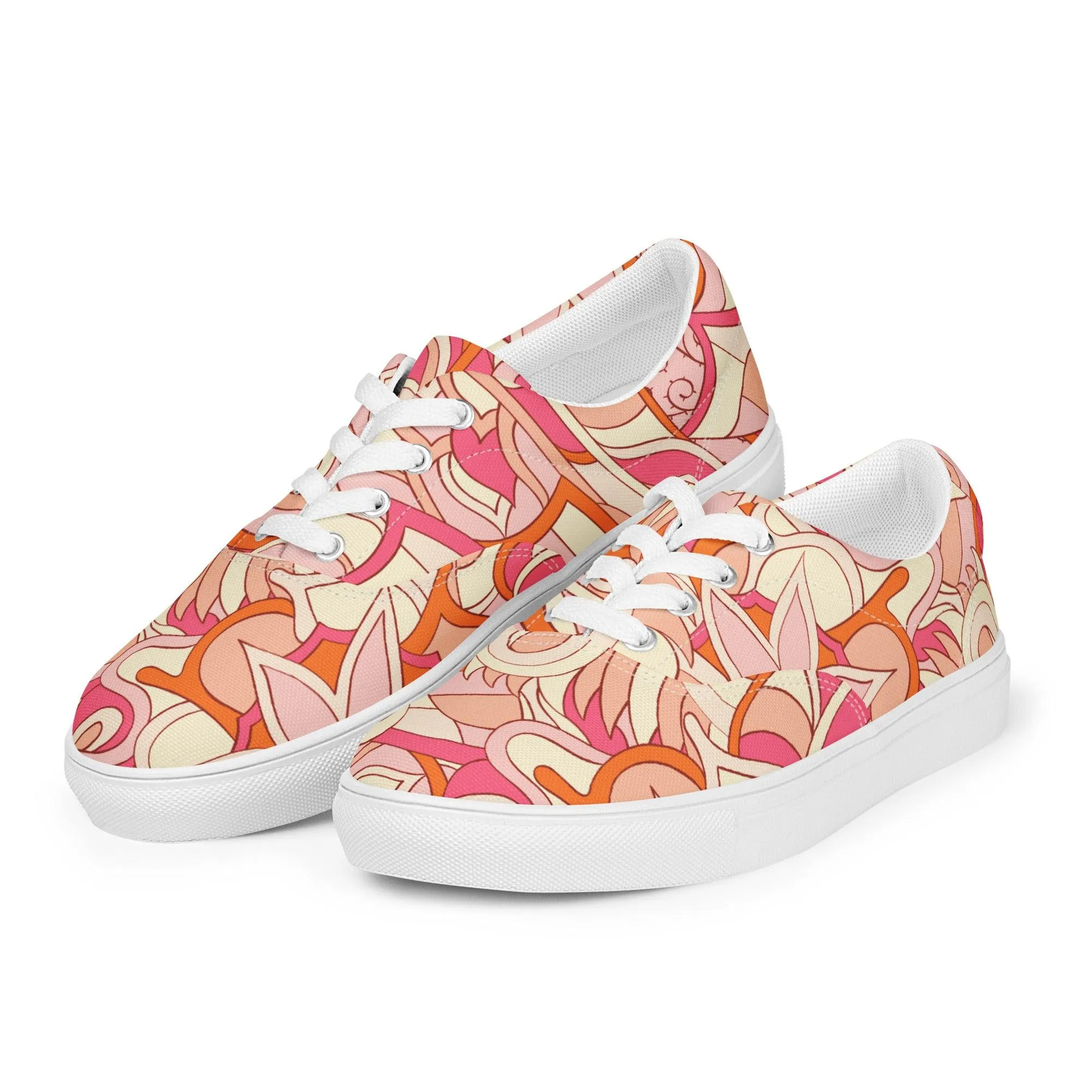 Keki Lace Up Canvas Sneakers