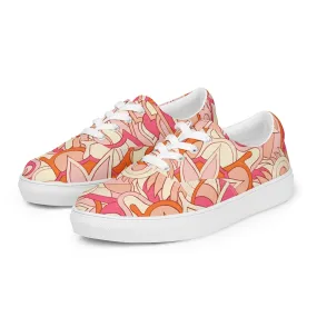 Keki Lace Up Canvas Sneakers