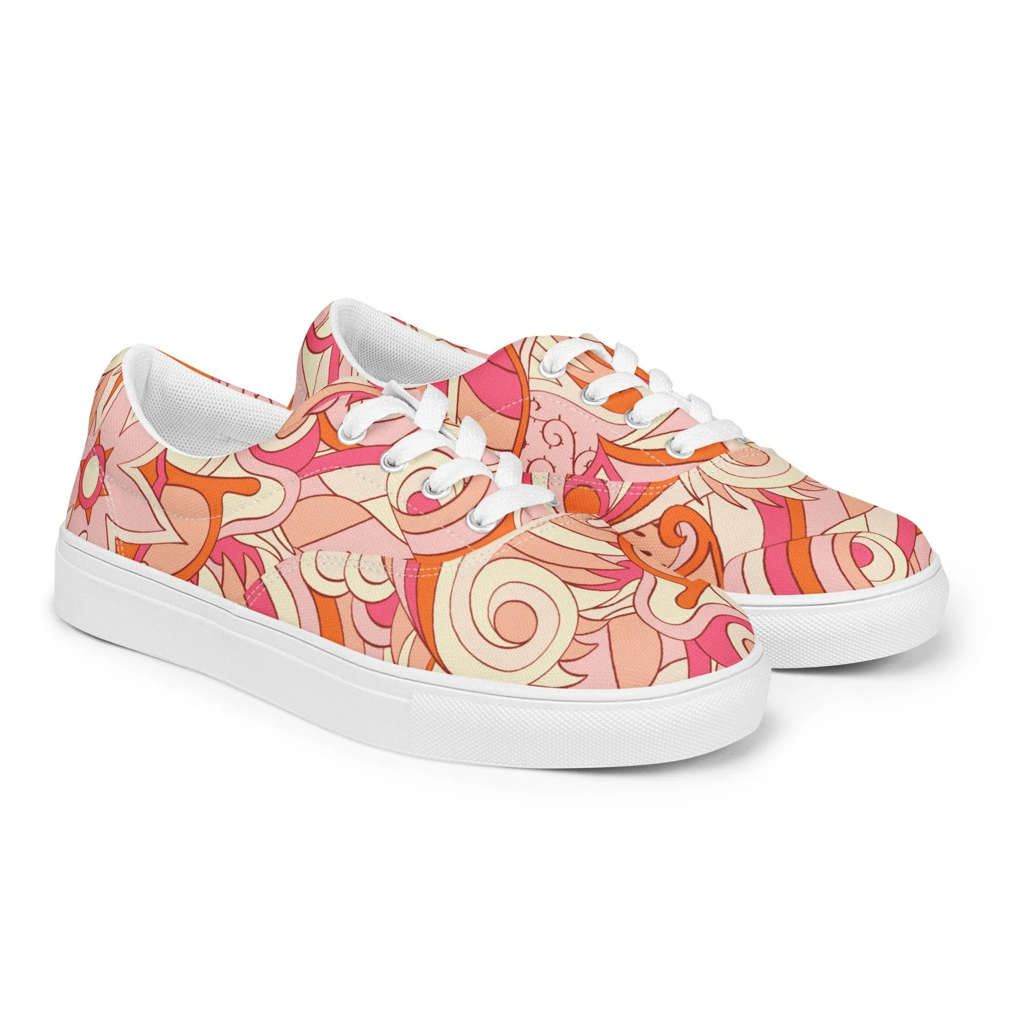 Keki Lace Up Canvas Sneakers