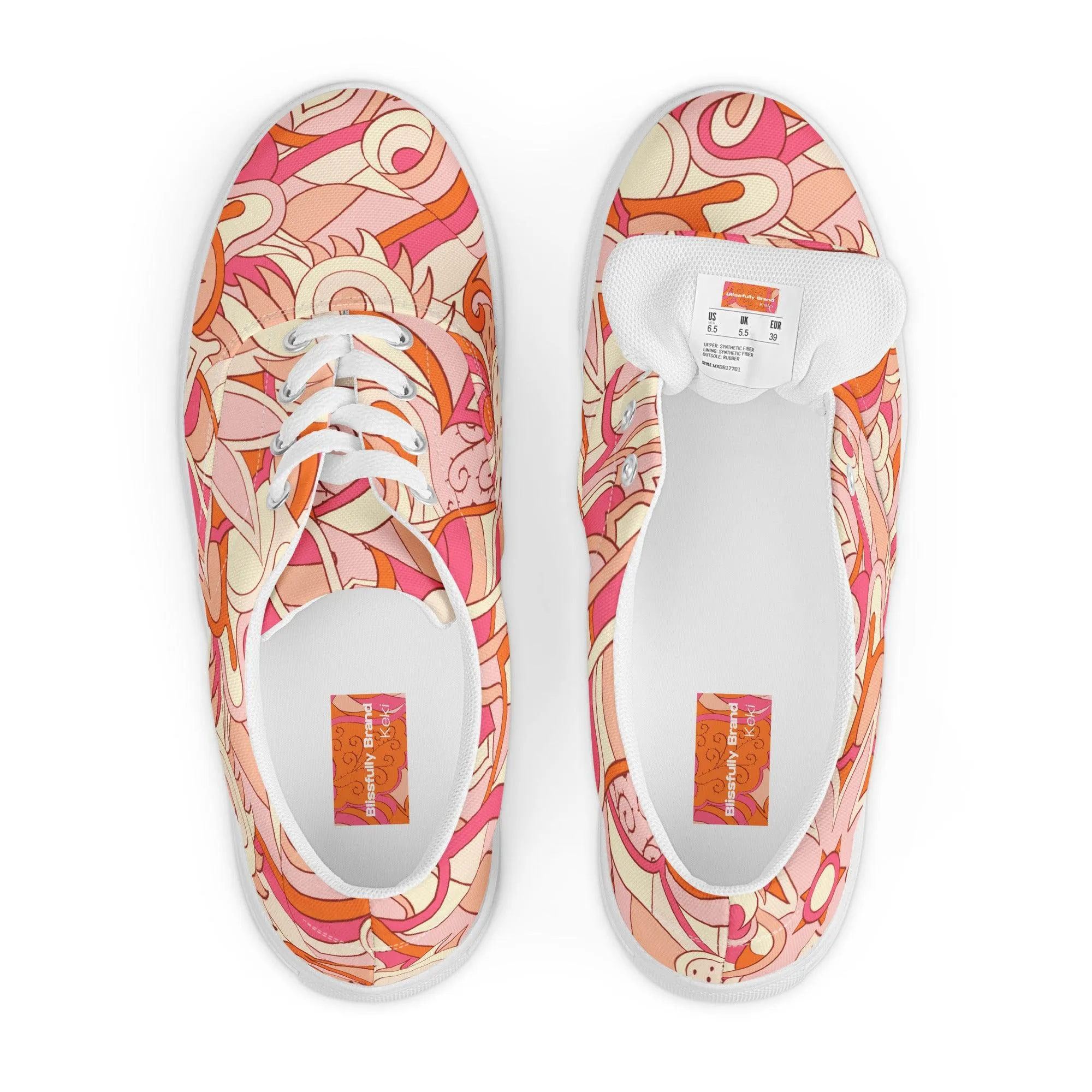 Keki Lace Up Canvas Sneakers