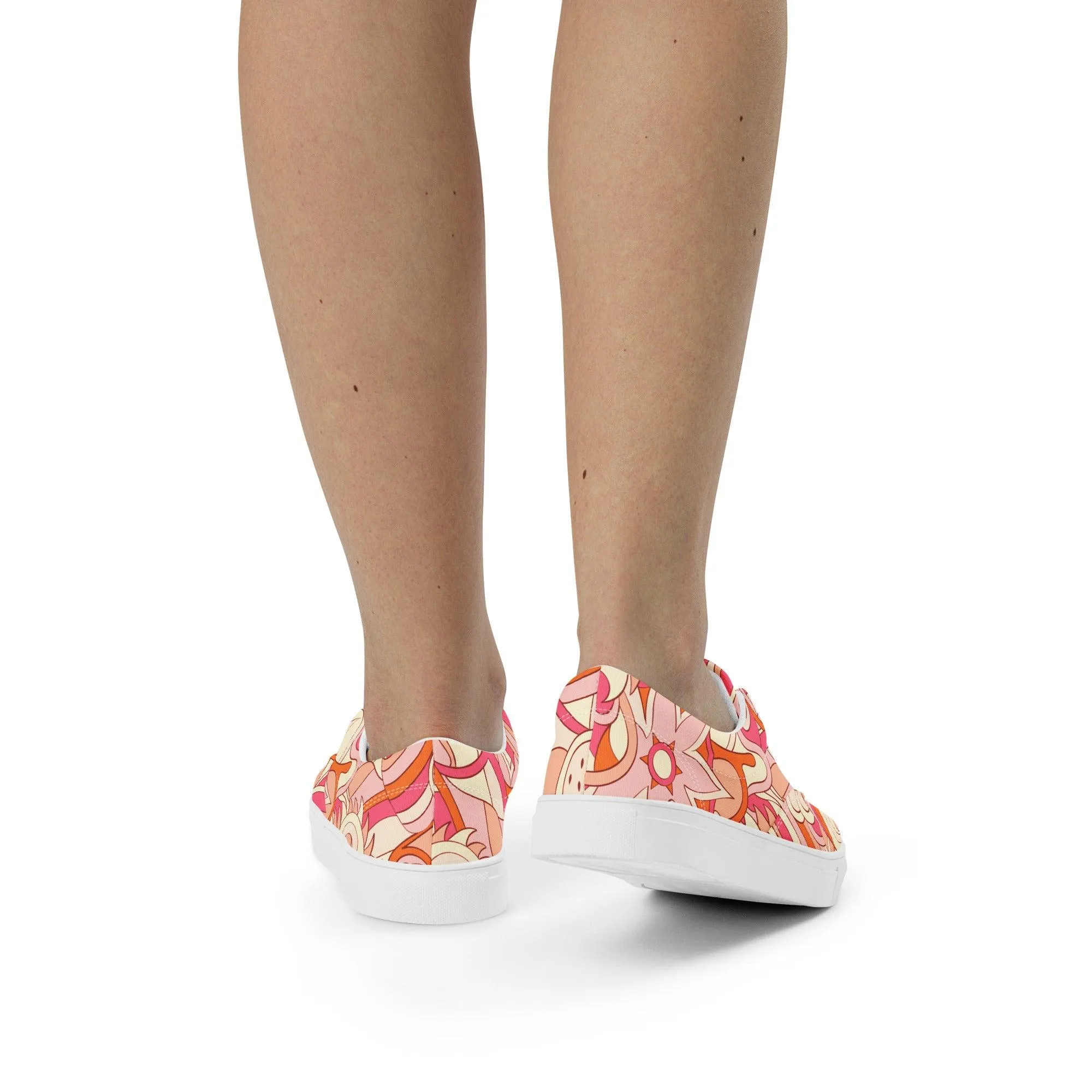 Keki Lace Up Canvas Sneakers