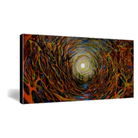 Light at the end of the tunnel, Giclee landscape