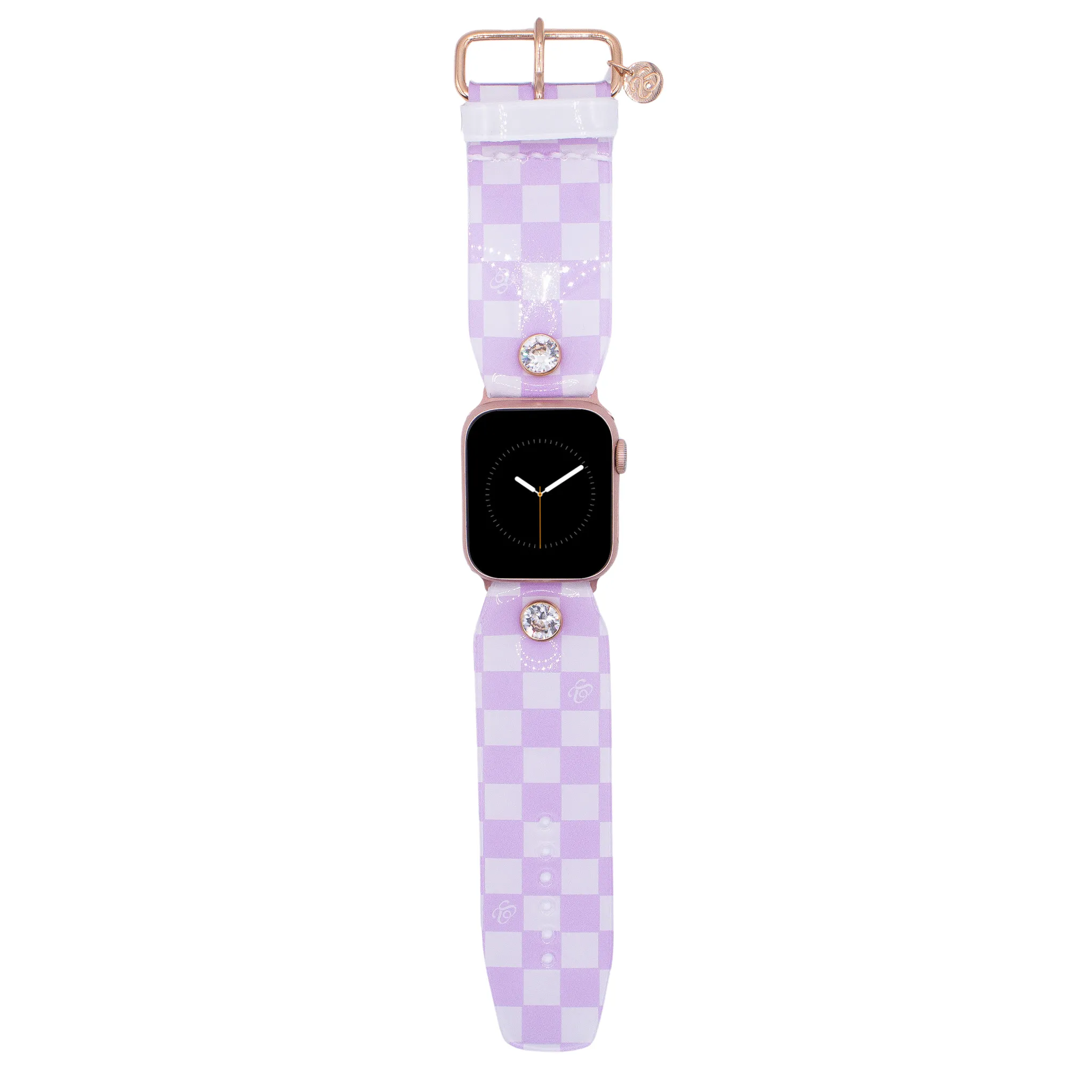 Limited Edition - Lavender Mini Checks Waterproof Sivella Watchband