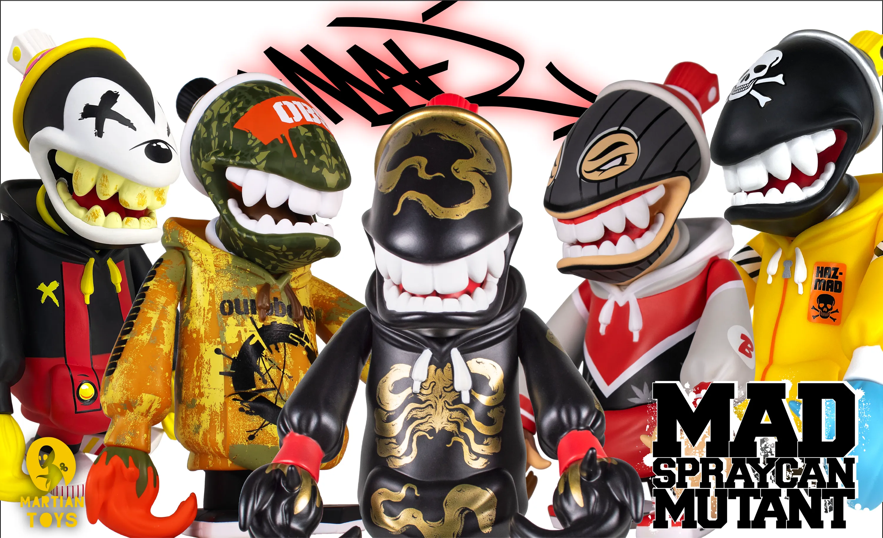 Mad Spraycan Mutant by Various x Jeremy MadL  x  Martian Toys