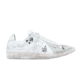 Maison Margiela Replica 'Graffiti - White' sneakers, white