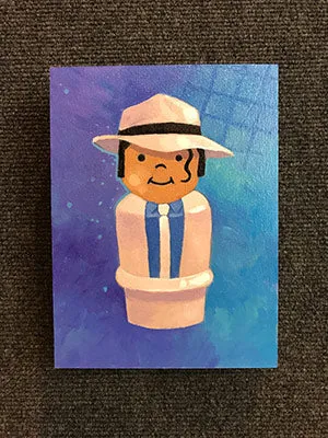 Michael (Smooth Criminal) Original Art