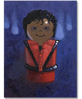 Michael (Thriller) Original Art