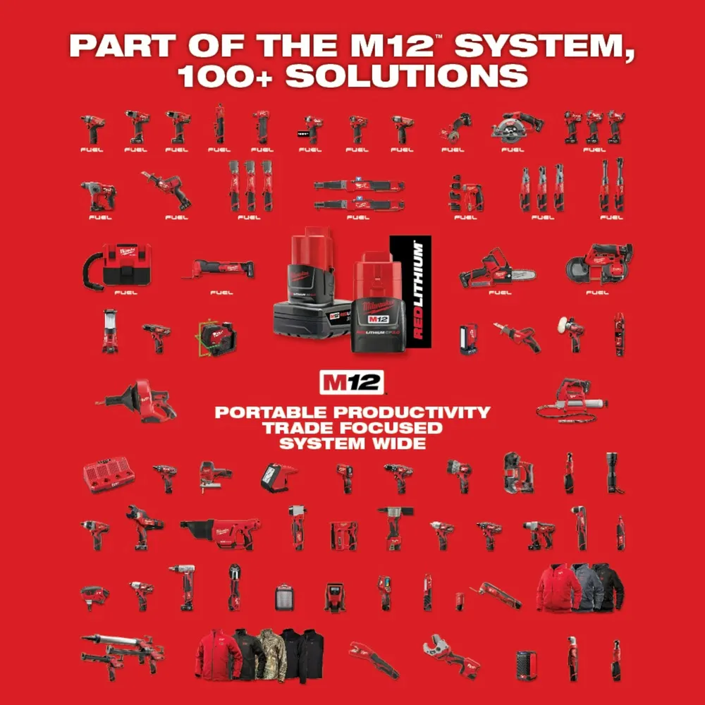 Milwaukee 2466-20 M12 FUEL 1/2" Digital Torque Wrench w/ ONE-KEY Bare Tool