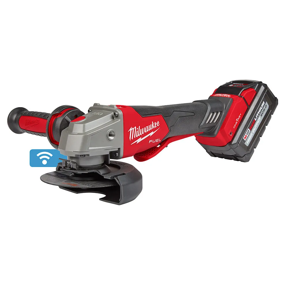 Milwaukee 2882-22 M18 FUEL™ 4-1/2" / 5" Braking Grinder w/ ONE-KEY™  Paddle Switch, No-Lock Kit