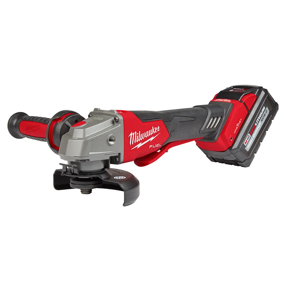 Milwaukee 2882-22 M18 FUEL™ 4-1/2" / 5" Braking Grinder w/ ONE-KEY™  Paddle Switch, No-Lock Kit