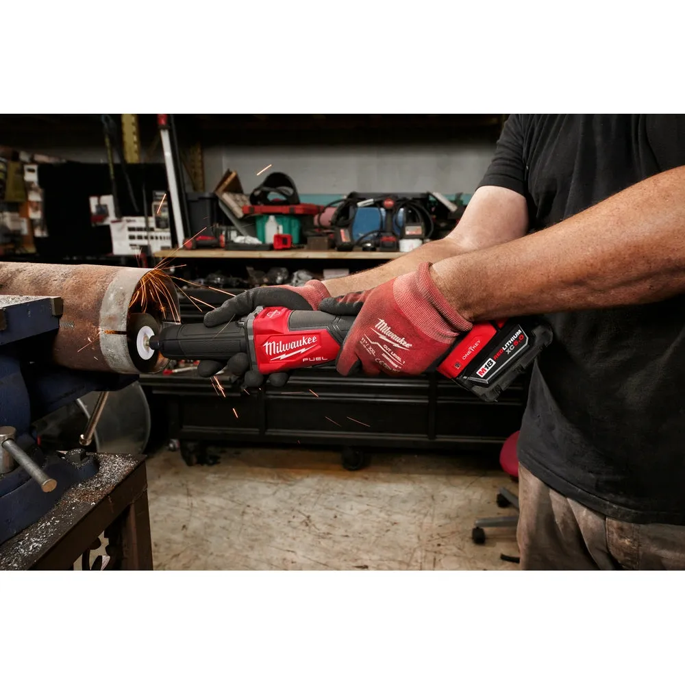 Milwaukee 2984-20 M18 FUEL Variable Speed, Braking Die Grinder, Paddle Switch w/ ONE-KEY