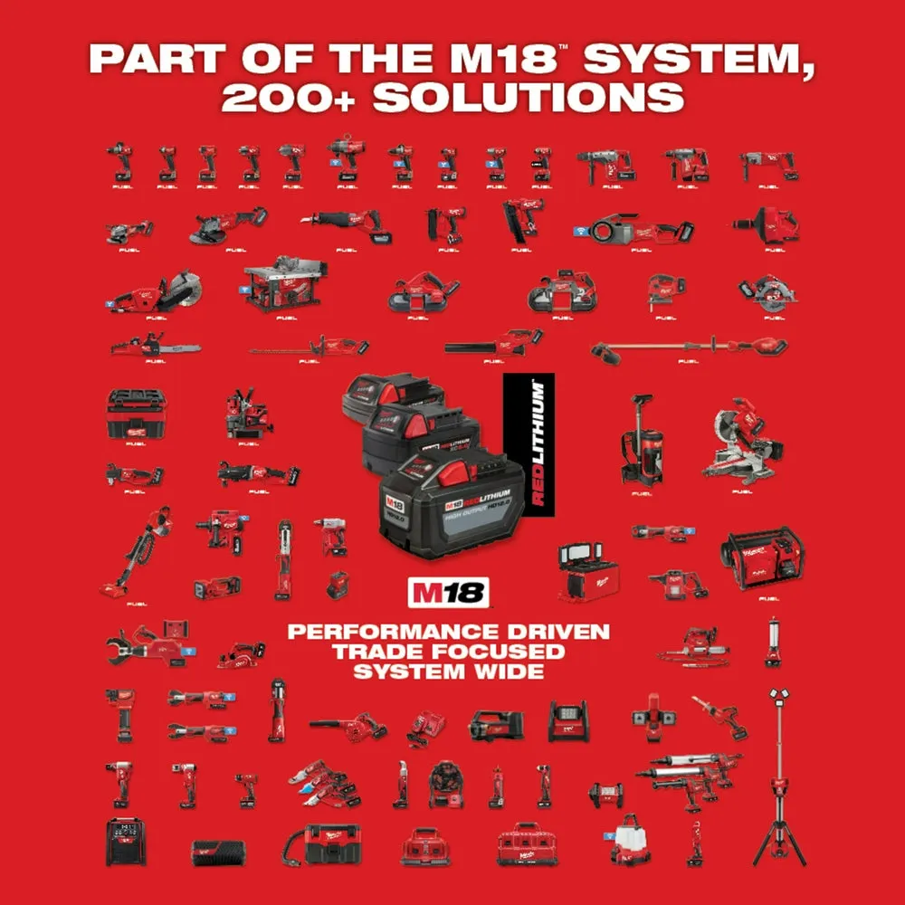Milwaukee 2984-20 M18 FUEL Variable Speed, Braking Die Grinder, Paddle Switch w/ ONE-KEY