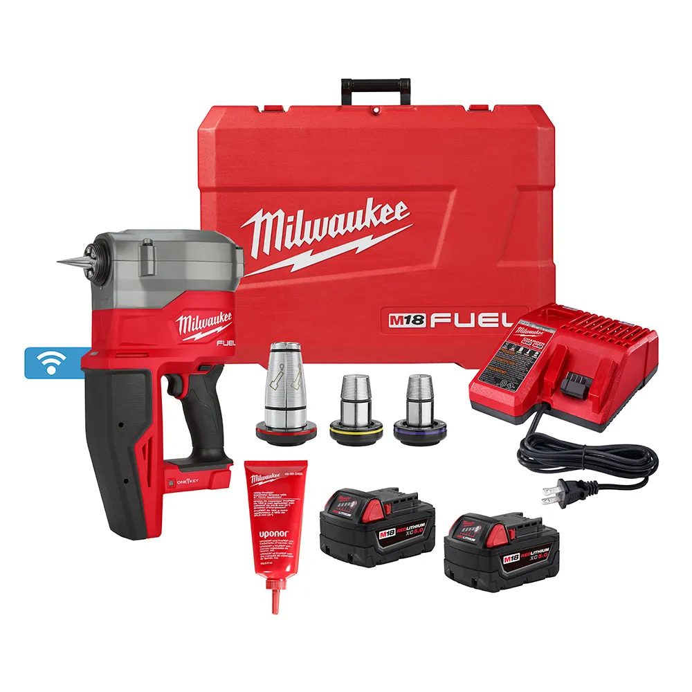 Milwaukee M18 Fuel 2" Propex‚® Expander Kit with One-Key and 1-1/4" - 2" Expander Heads