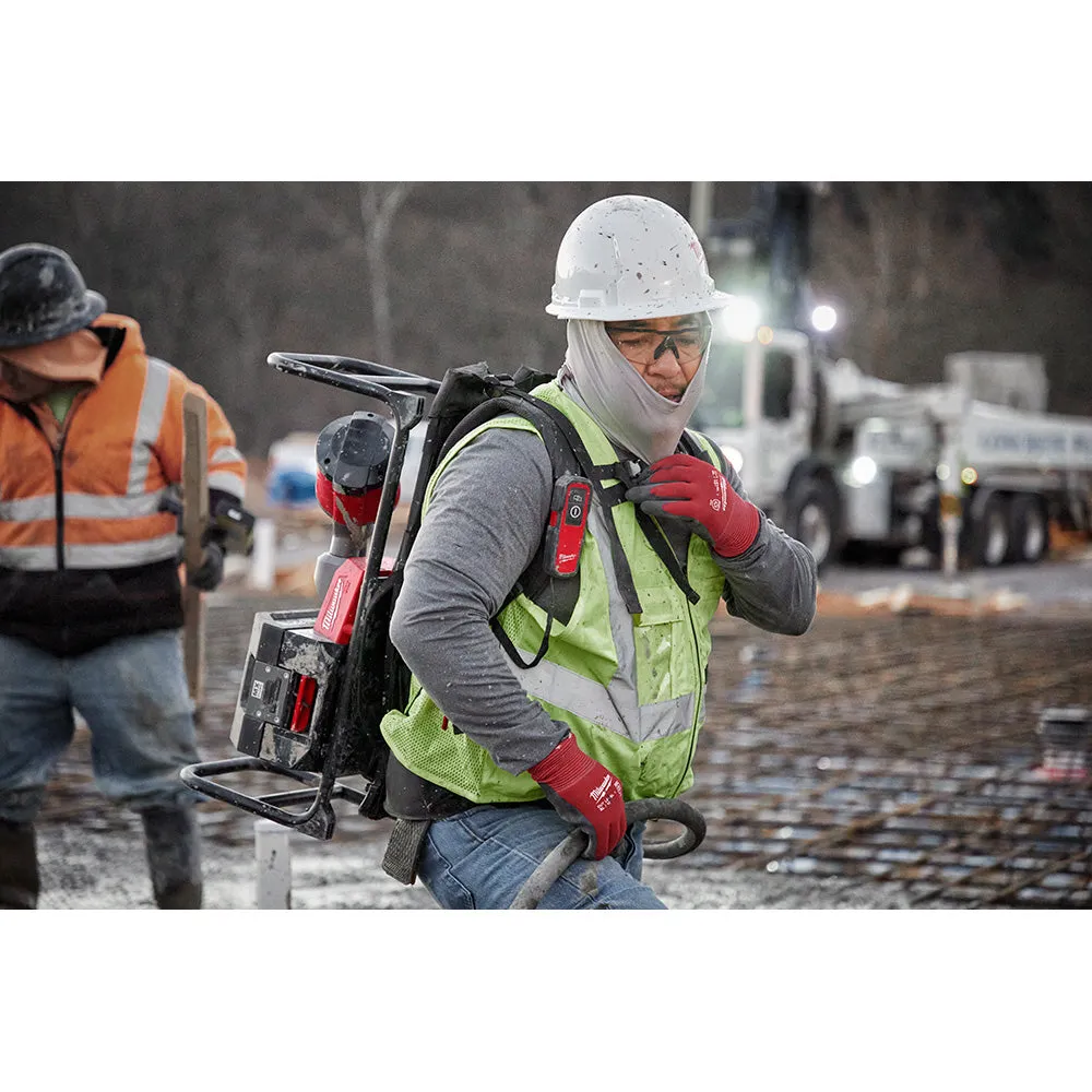 Milwaukee MXF371-2XC MX FUEL Backpack Concrete Vibrator Kit w/ Two Batteries and Charger
