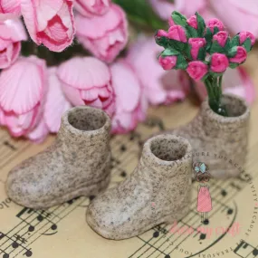 Miniature Garden Shoes