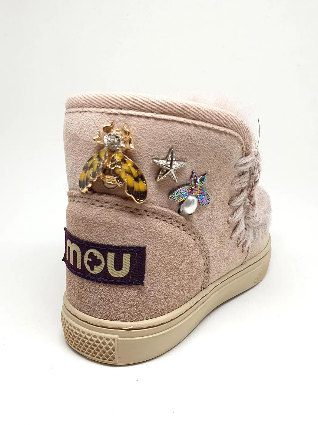 MOU-ESKIMO Kid's Bppt-Sneaker - FK111011A Nude
