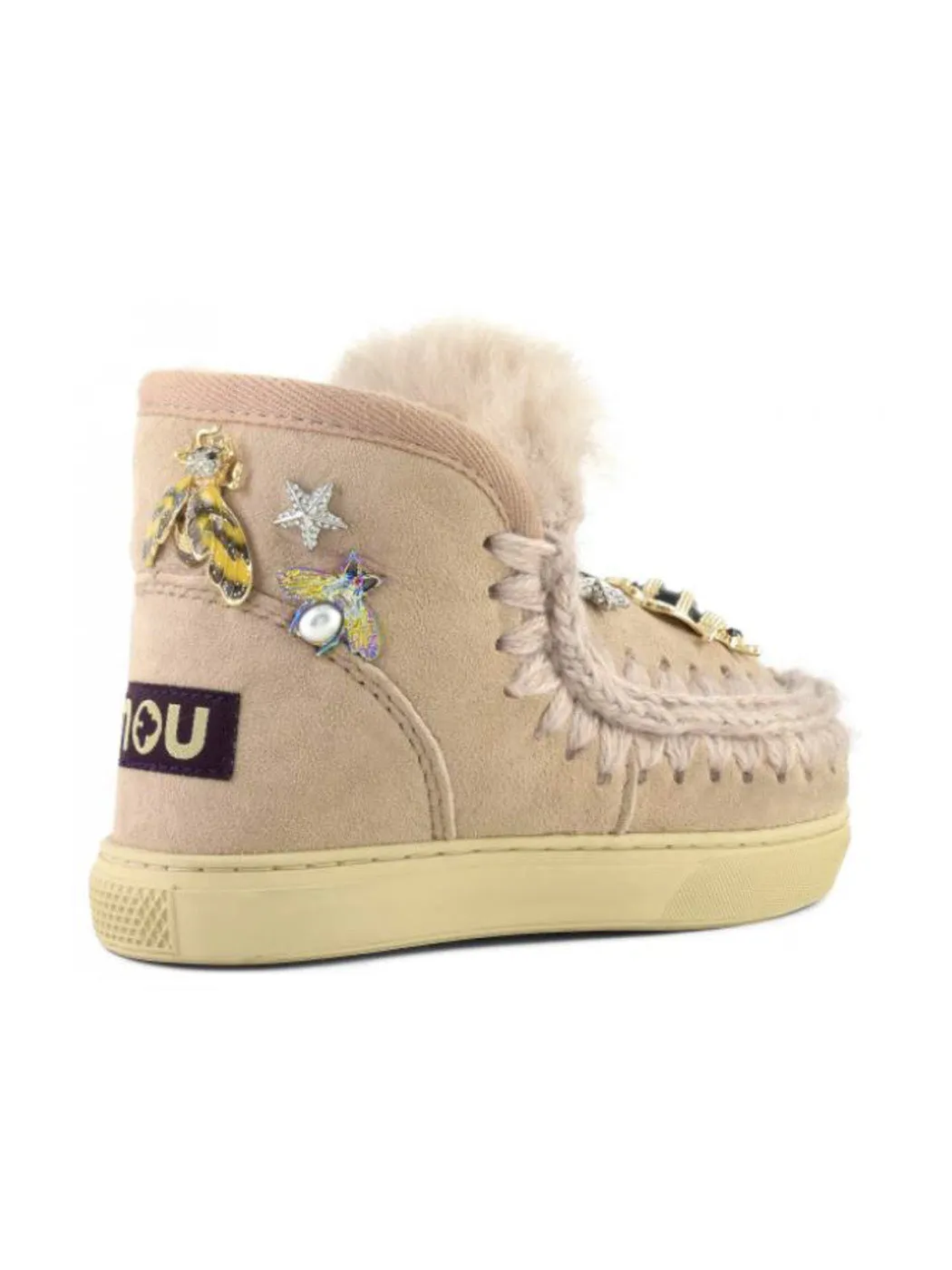 MOU-ESKIMO Kid's Bppt-Sneaker - FK111011A Nude