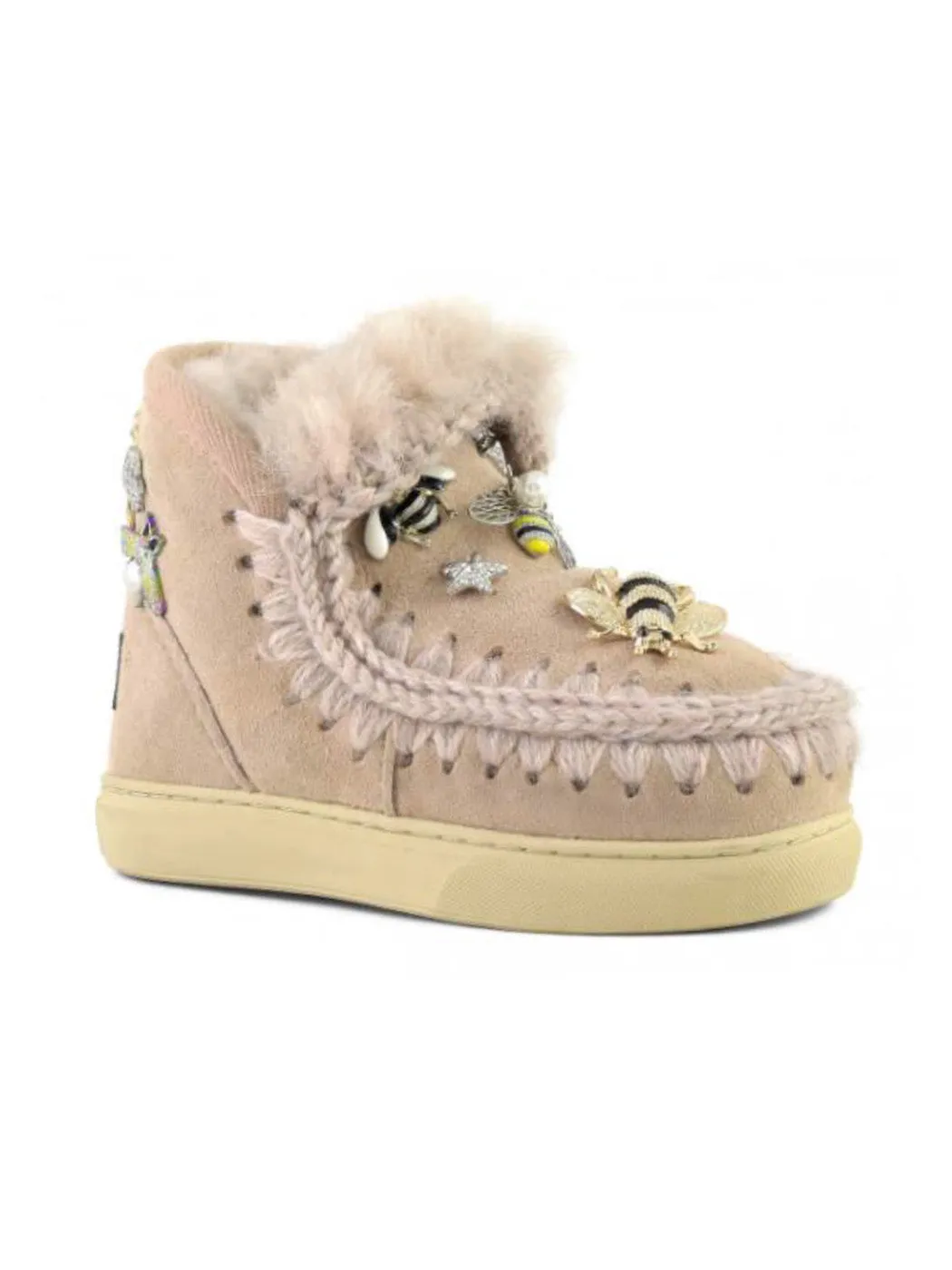 MOU-ESKIMO Kid's Bppt-Sneaker - FK111011A Nude