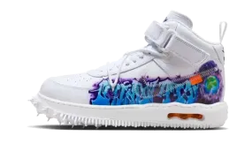 Nike Air Force 1 Mid Off-White Graffiti White