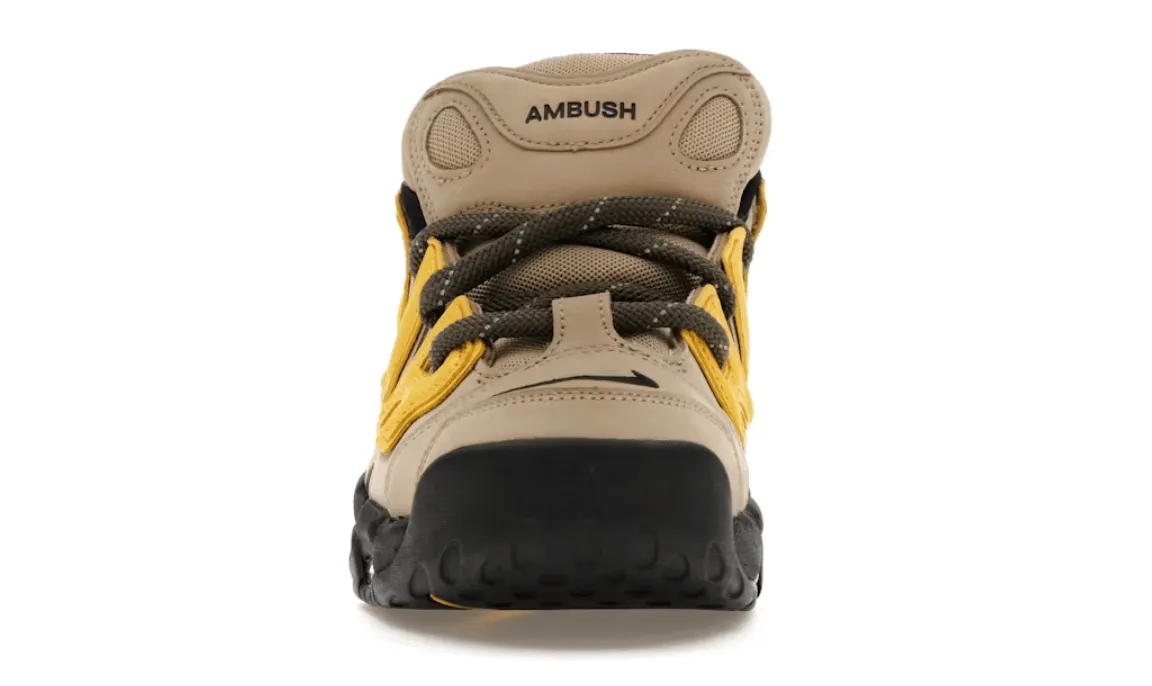 Nike Air More Uptempo Low AMBUSH Vivid Sulfur Limestone