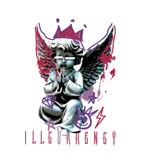 Nike Dunk Low “Plum” | illcurrency White T-Shirt (Graffiti Angel)