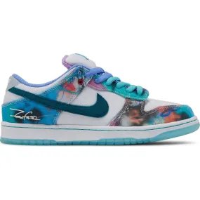 Nike Futura Laboratories x Dunk Low SB 'Bleached Aqua'