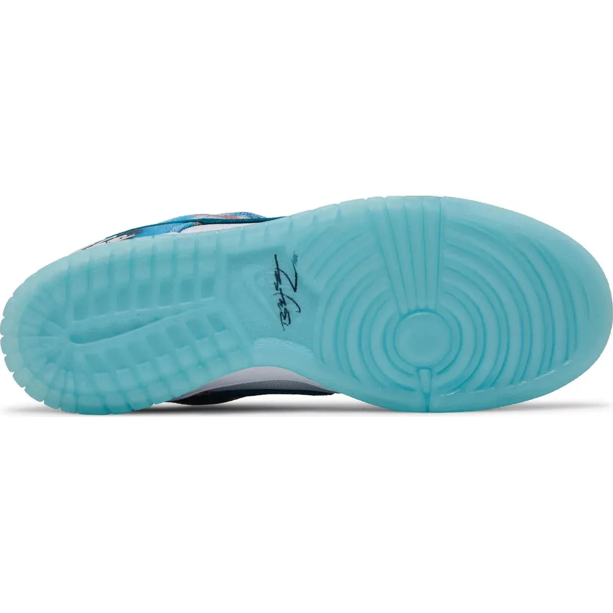 Nike Futura Laboratories x Dunk Low SB 'Bleached Aqua'