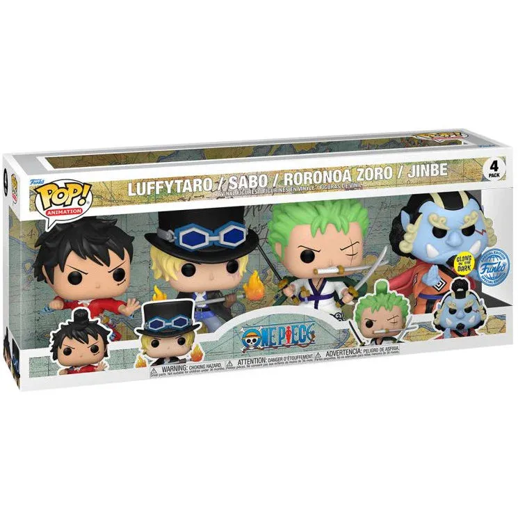 One Piece S4 4-Pack Funko Pop! Vinyl Figures