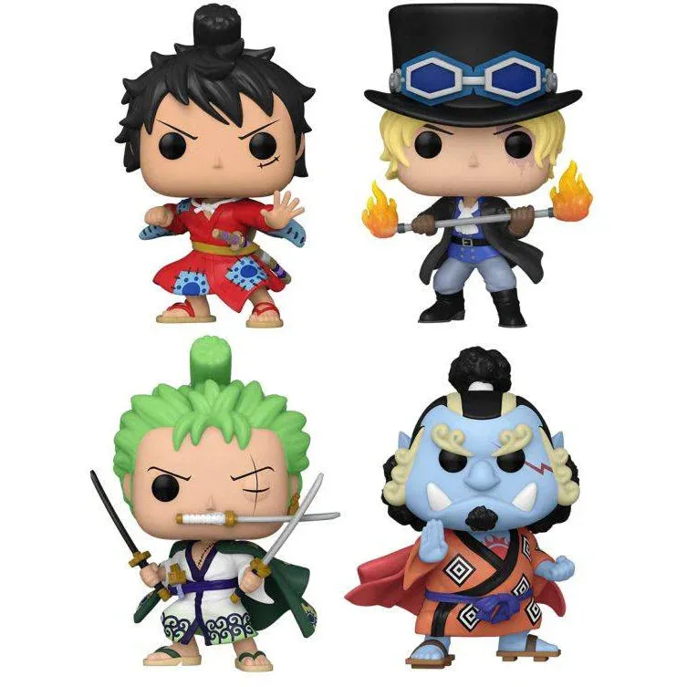 One Piece S4 4-Pack Funko Pop! Vinyl Figures