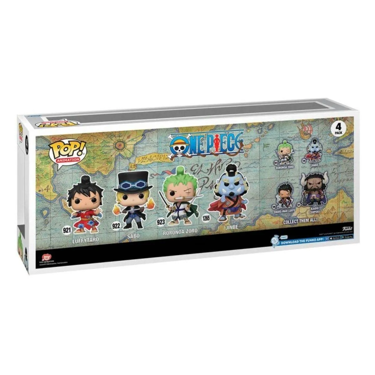 One Piece S4 4-Pack Funko Pop! Vinyl Figures