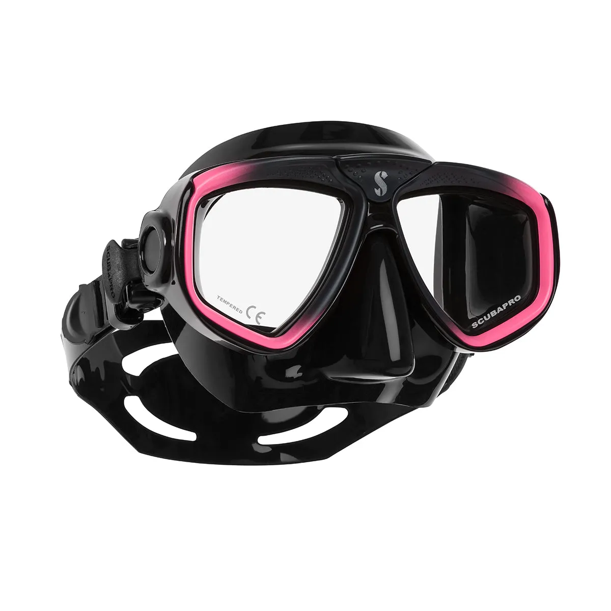 Open Box ScubaPro Zoom Evo Dive Mask Color: BLK/Pink