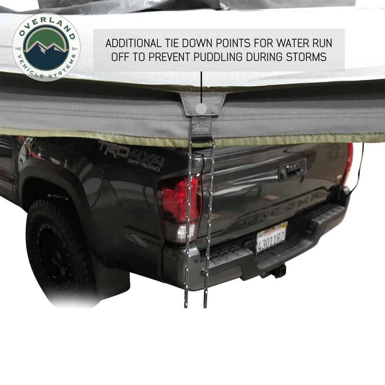 Overland Vehicle Systems HD Nomadic 270 Awning & Wall 1,2,3 & Brackets