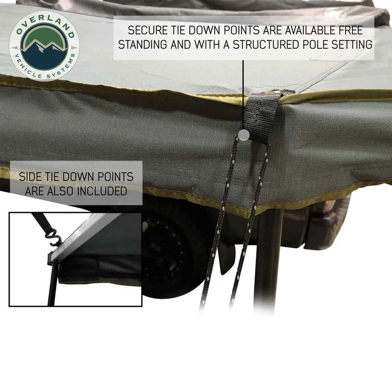 Overland Vehicle Systems HD Nomadic 270 Degree Awning