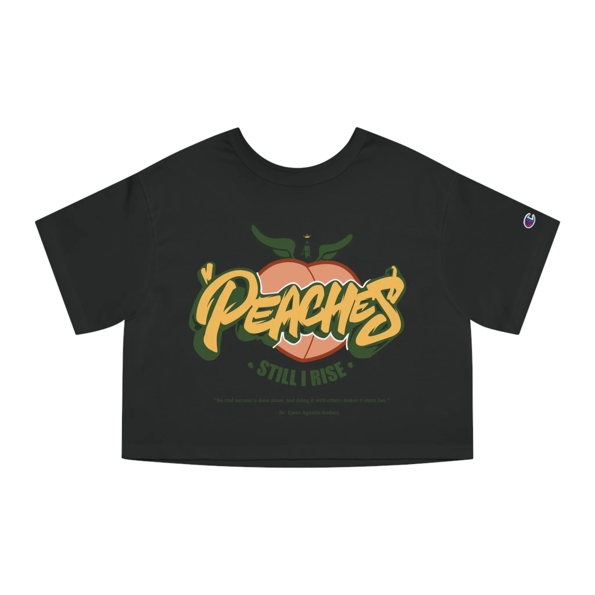 “Peaches: Still I Rise” Cropped Heritage Tee