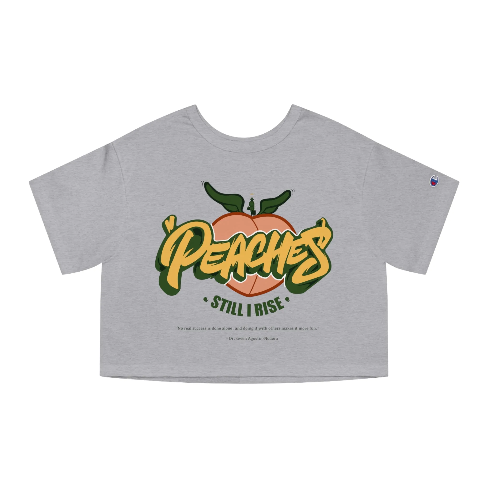 “Peaches: Still I Rise” Cropped Heritage Tee