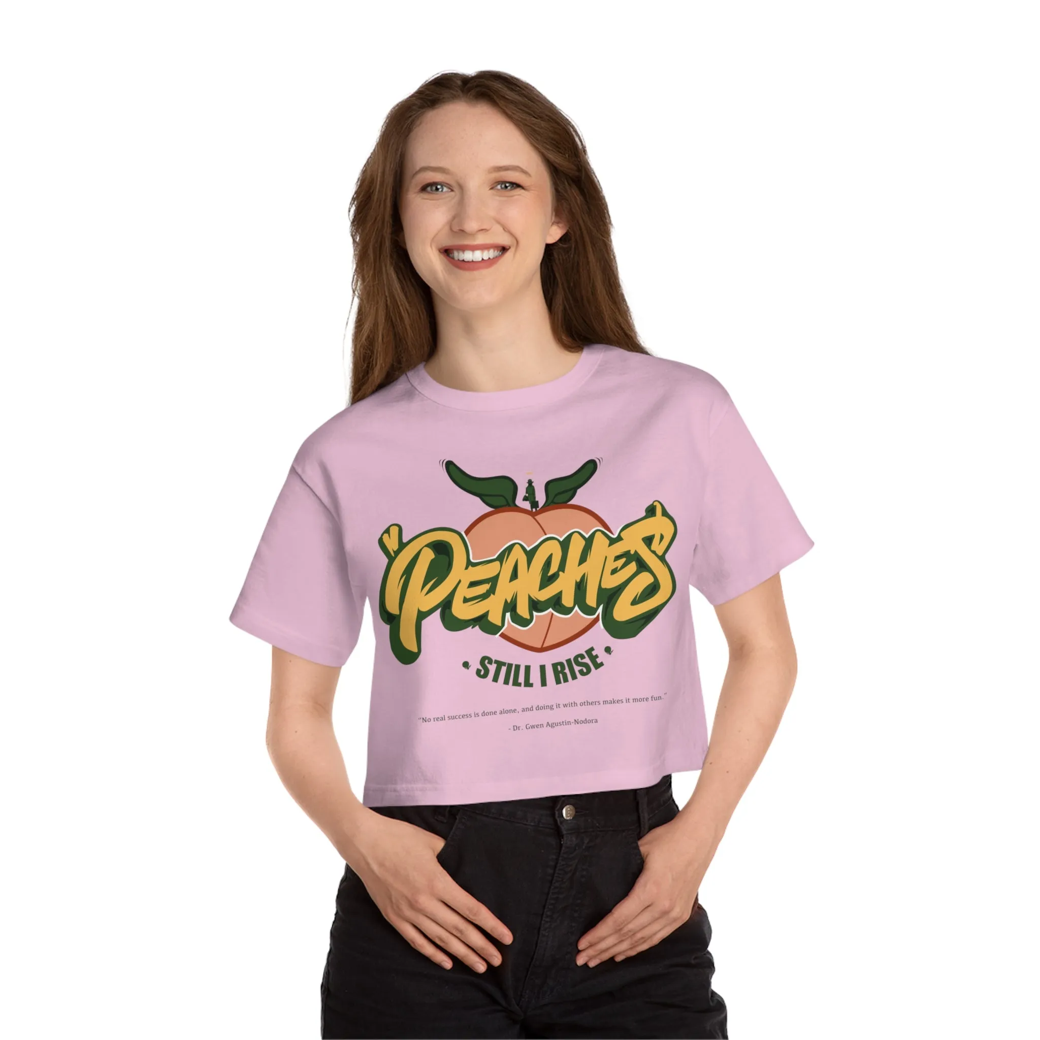 “Peaches: Still I Rise” Cropped Heritage Tee