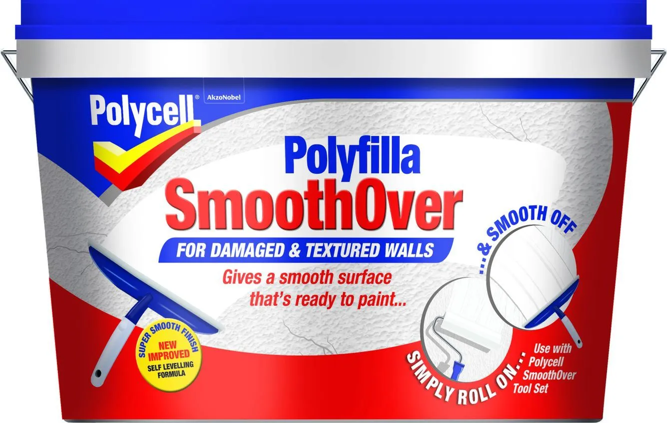 Polycell SmoothOver for Damaged and Textured Walls 2.5l