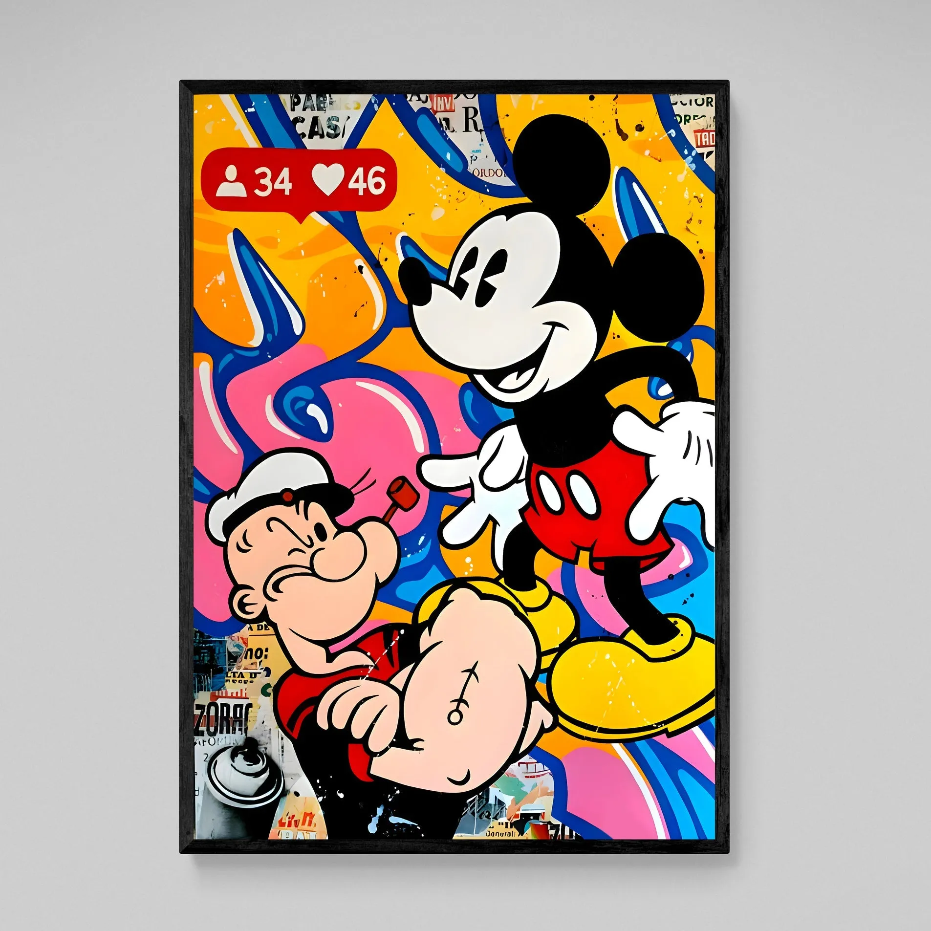 Pop Art Pop Culture Wall Art