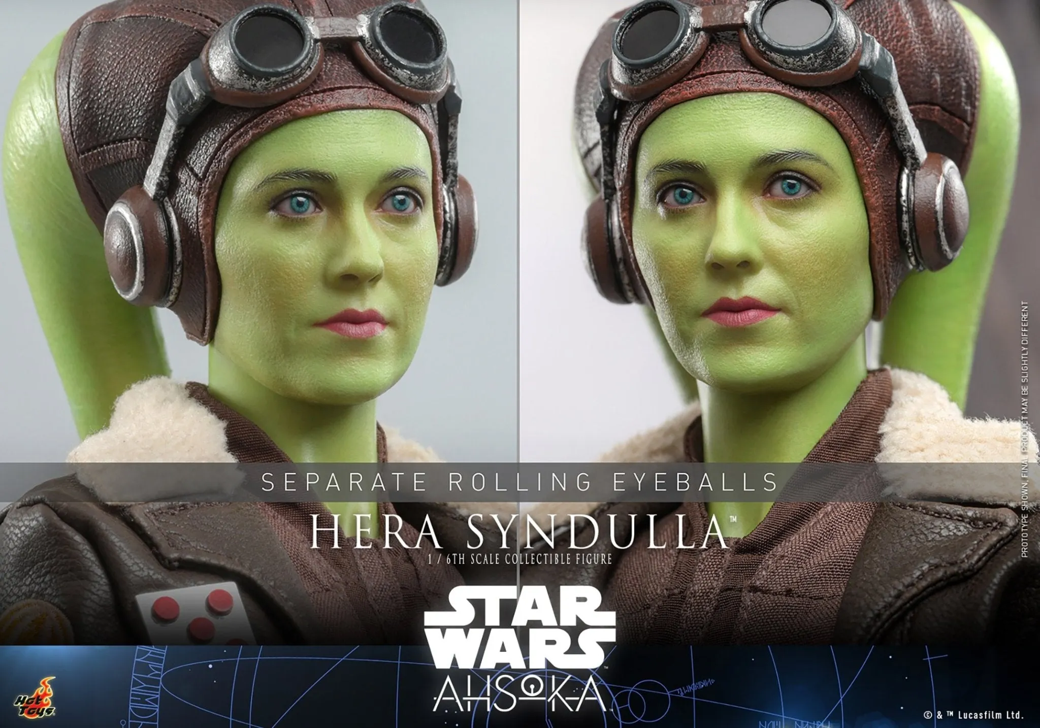 PRE-ORDER: Hot Toys Star Wars Ahsoka Hera Syndulla Sixth Scale Figure