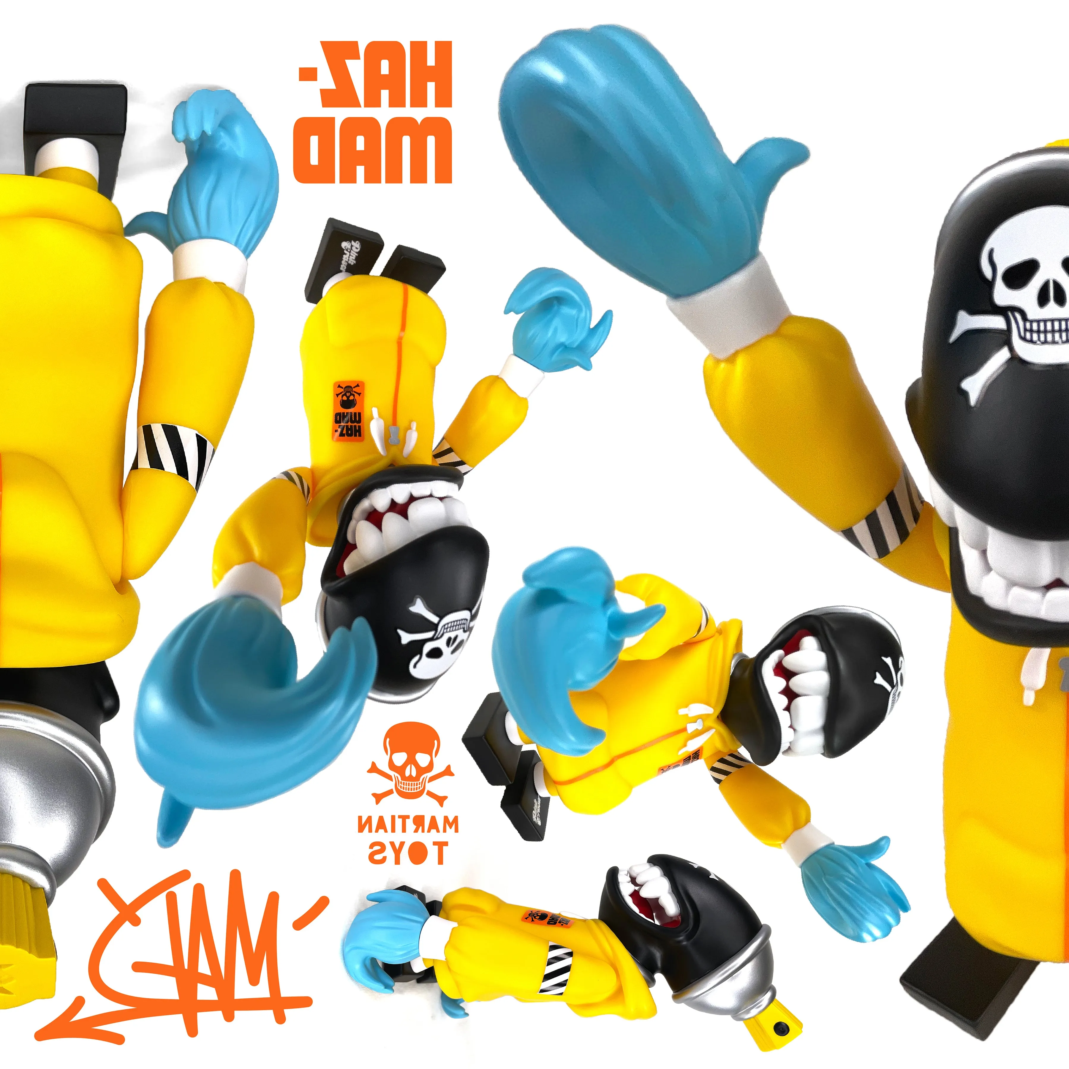 "HazMAD" Mad Spraycan Mutant  by x Jeremy MadL  x  Martian Toys