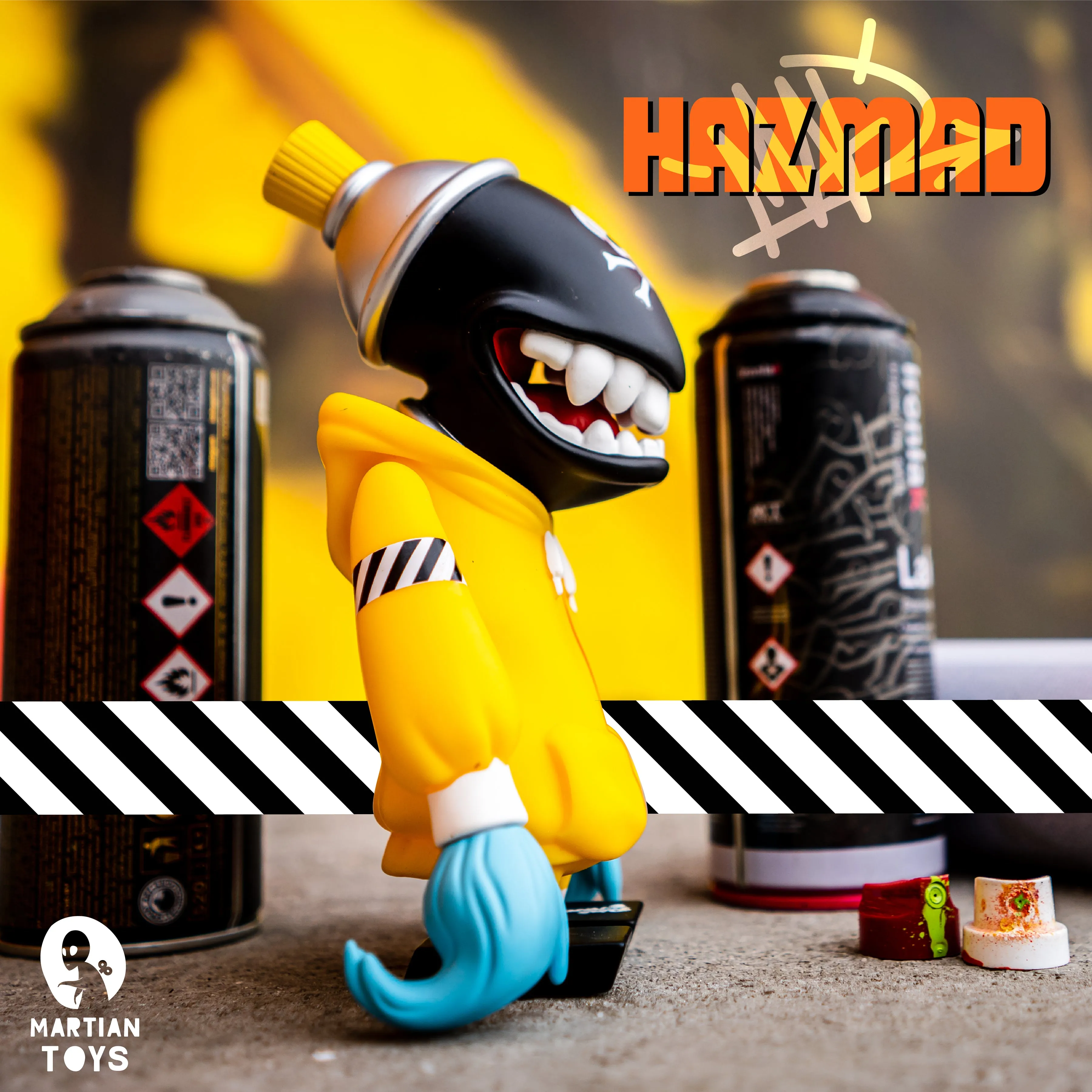 "HazMAD" Mad Spraycan Mutant  by x Jeremy MadL  x  Martian Toys