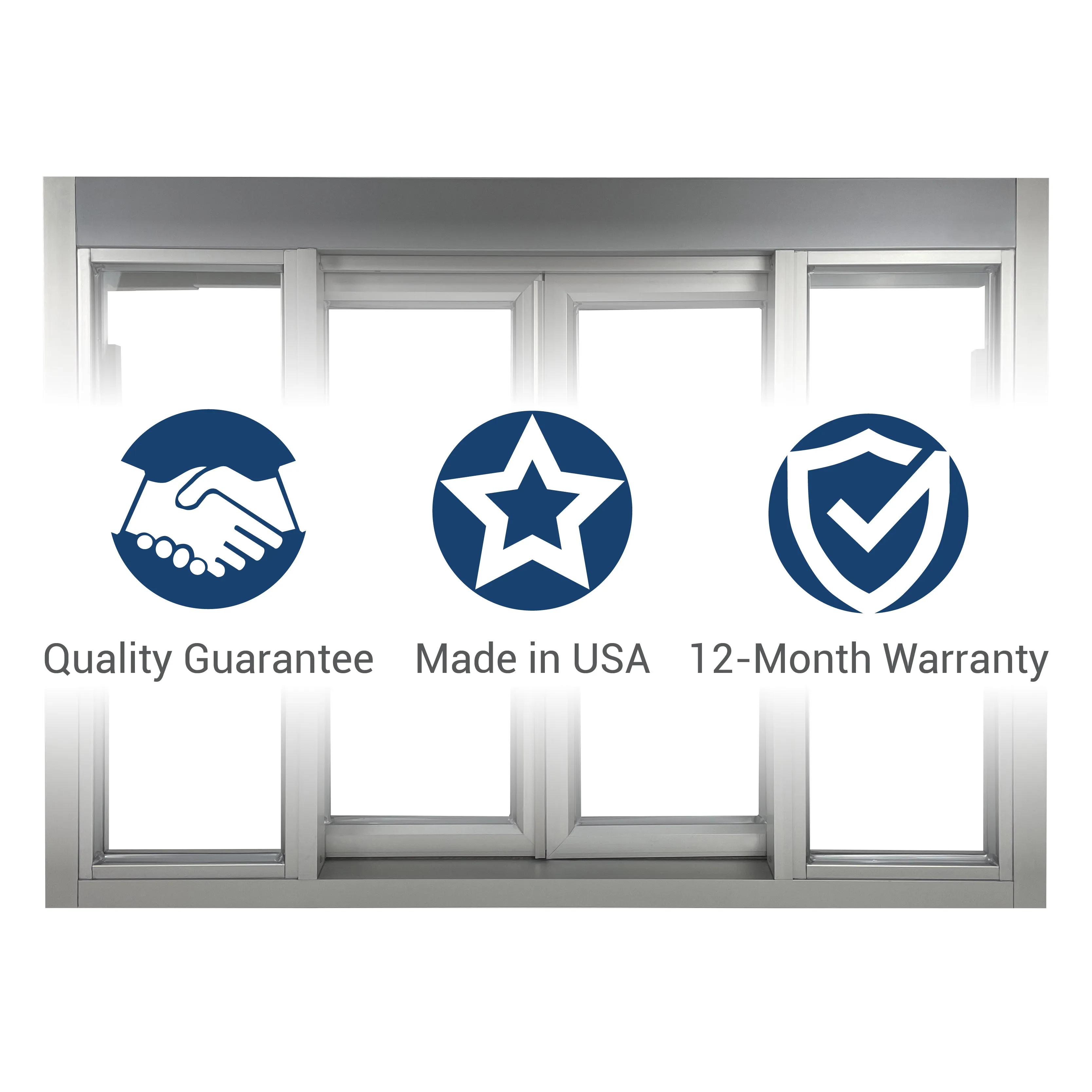 Ready Access 131 Bi-parting self closing Drive-Thru Slider Window | Multiple Color Options