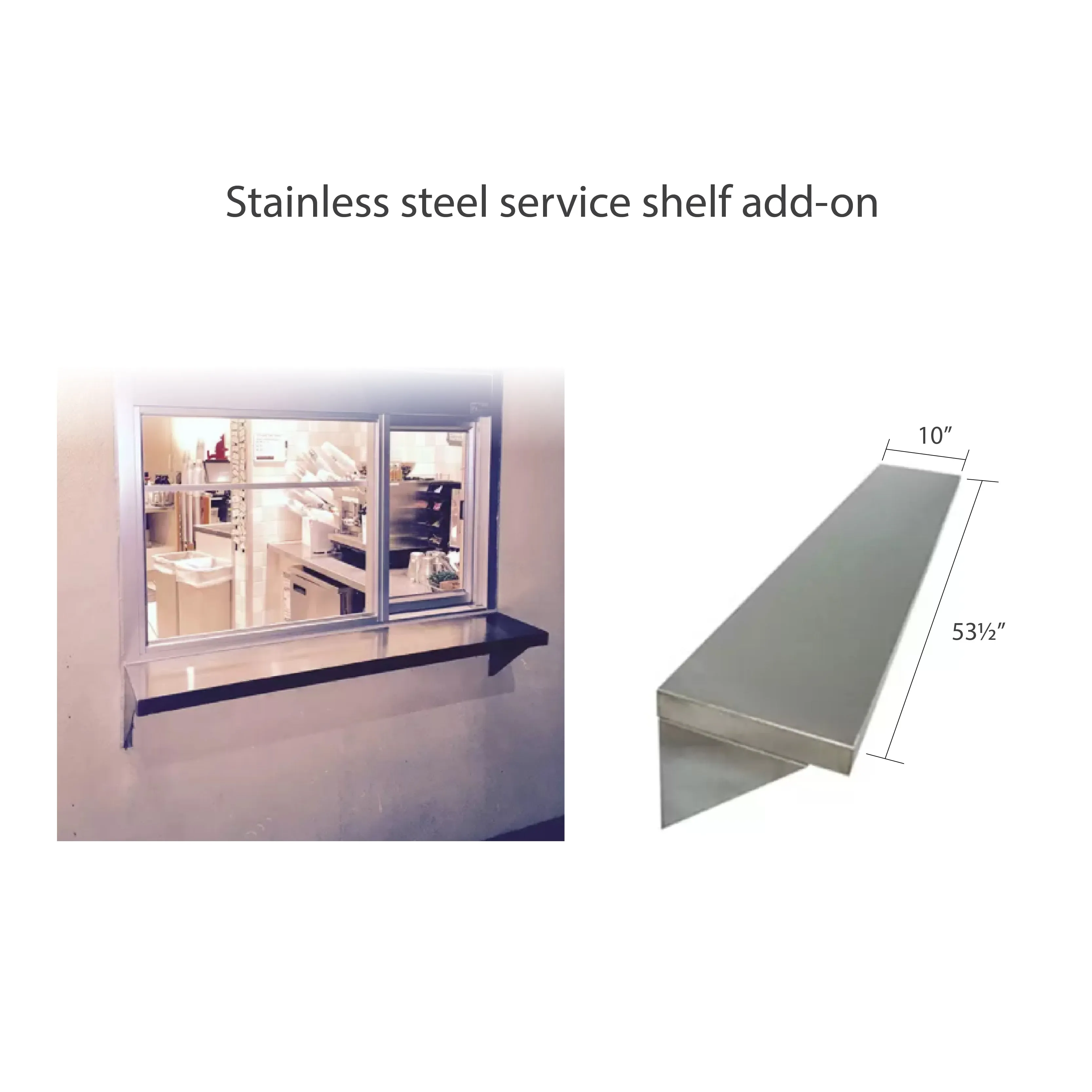 Ready Access 131 Bi-parting self closing Drive-Thru Slider Window | Multiple Color Options