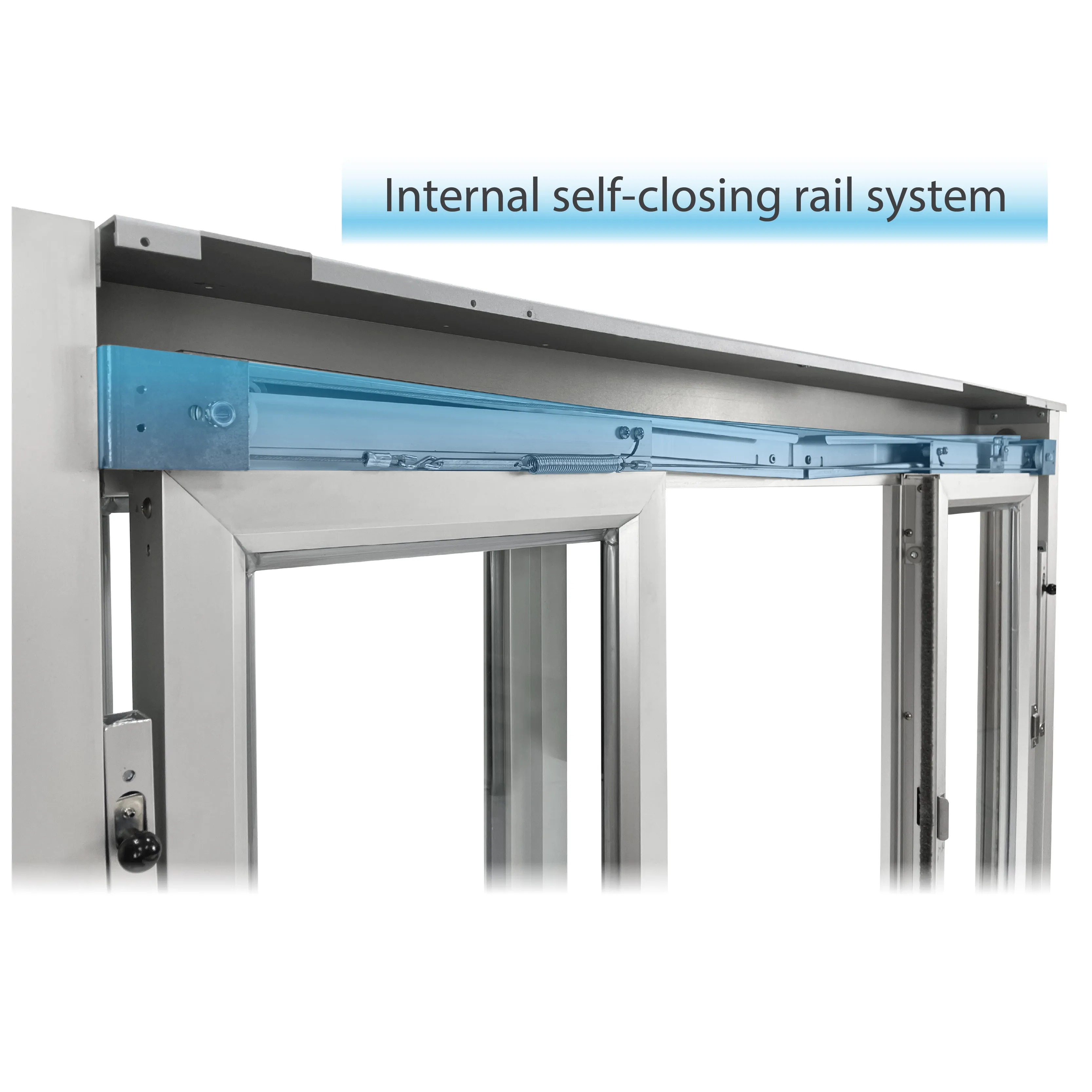 Ready Access 131 Bi-parting self closing Drive-Thru Slider Window | Multiple Color Options