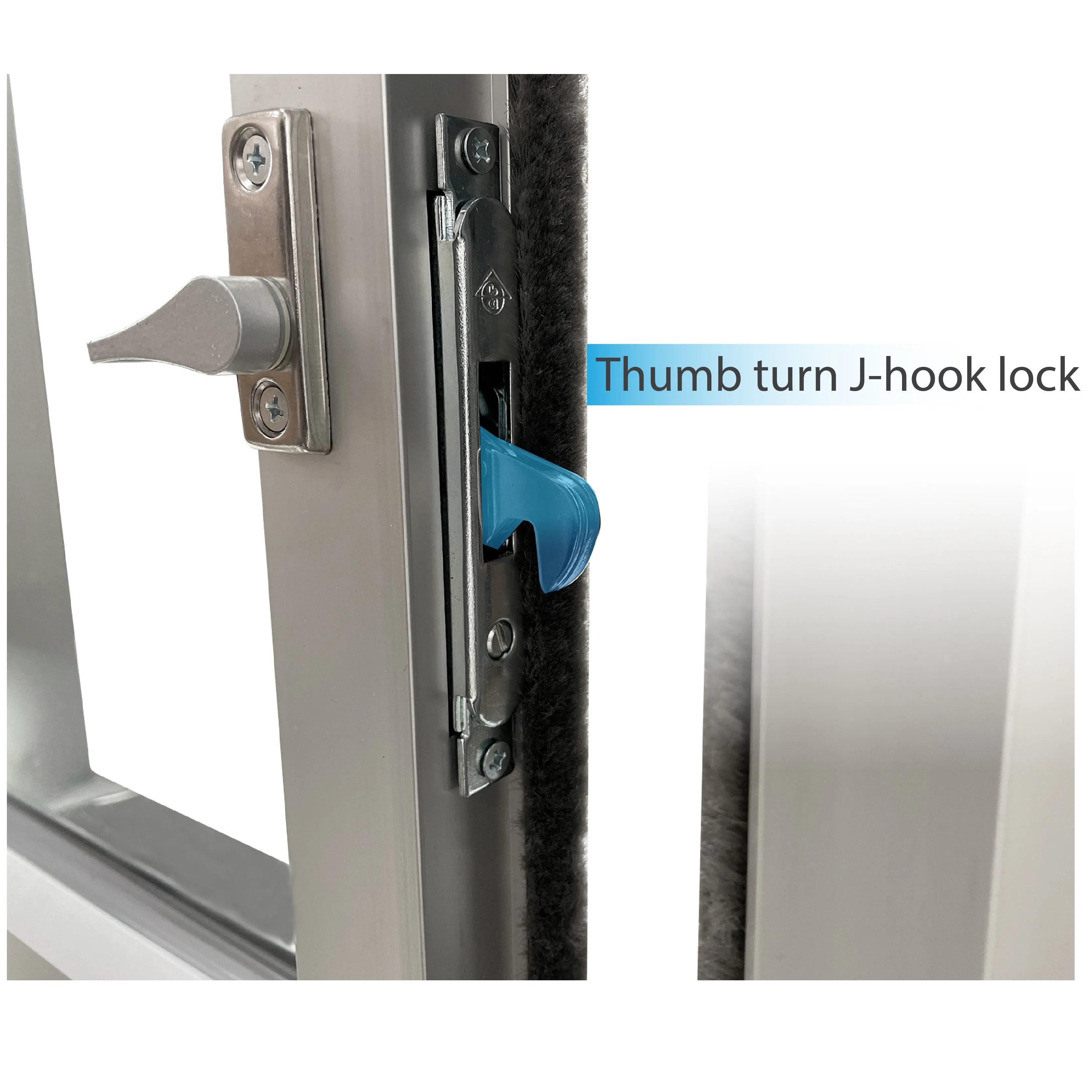 Optimize the title of this e-commerce product to enhance readability and SEO value. Here is a revised version:

Drive-Thru Window with Manual Open/Self-Close Bi-Parting Feature for Ready Access - Multiple Color Options Available