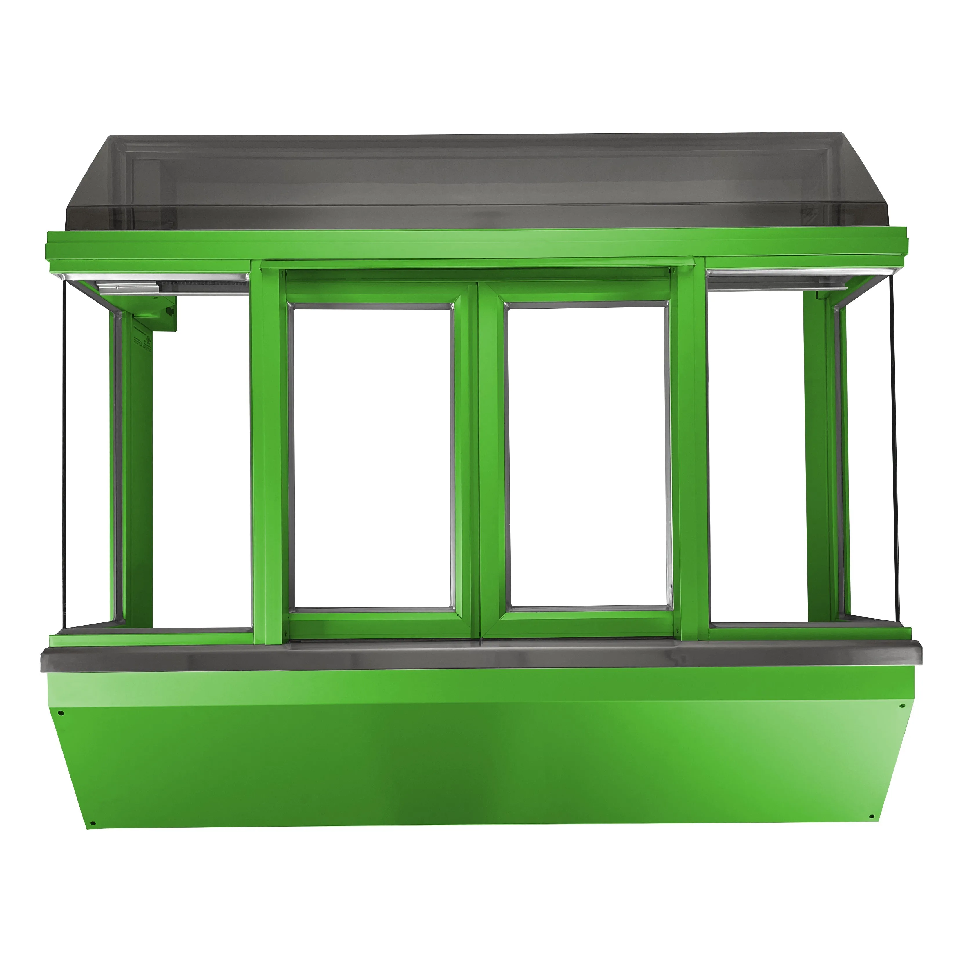 Optimize the title of this e-commerce product to enhance readability and SEO value. Here is a revised version:

Drive-Thru Window with Manual Open/Self-Close Bi-Parting Feature for Ready Access - Multiple Color Options Available