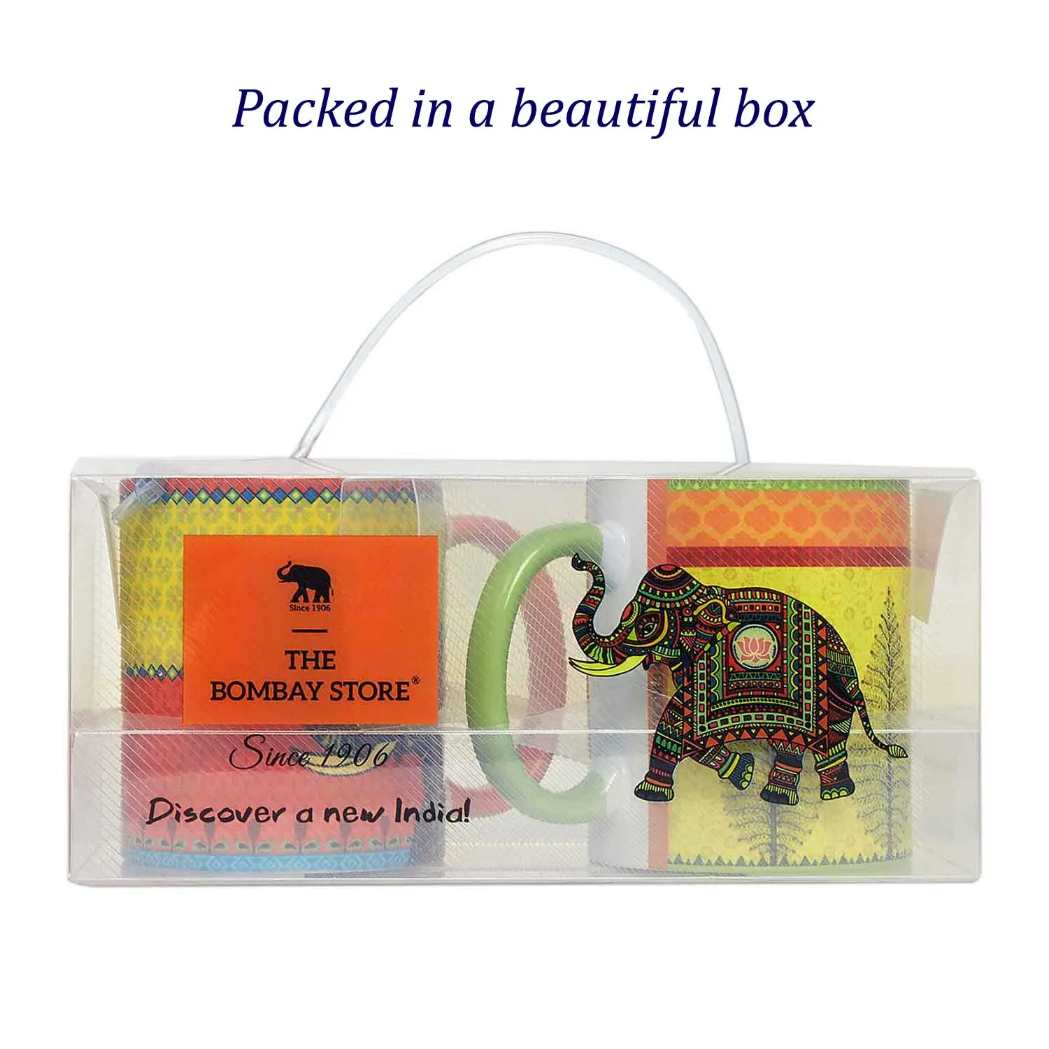 Signature Elephant Coffee Mugs Set of 2 (300 ml each)